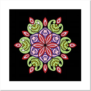 mandala passion Style Posters and Art